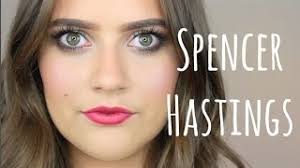 spencer hastings makeup tutorial pll