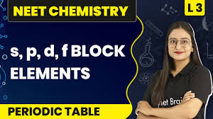 block elements periodic table