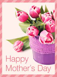 The wishes can also be sent with gifts for the sister. Tulip Happy Mother S Day Card Birthday Greeting Cards By Davia