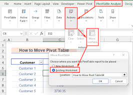 how to delete a pivot table in excel 3