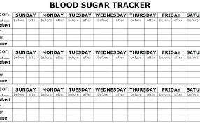 Blood Sugar Log Example Template Diary Printable Free Escopetaoil Co