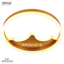 Đèn ốp trần LED vòng tròn dãy núi DOT 6101A – Apollo Home