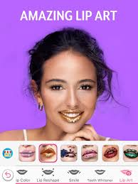 youcam makeup face editor on the app