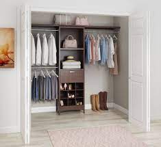 java wood closet system