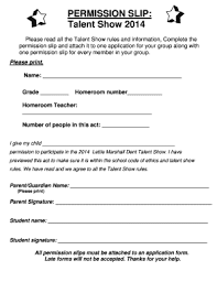 25 Printable Talent Show Award Forms And Templates