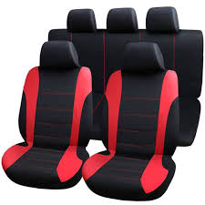 Car Seat Covers In Red Universal