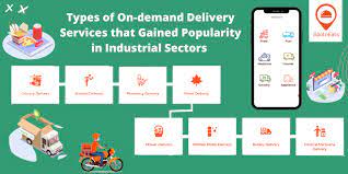 types of on demand delivery services