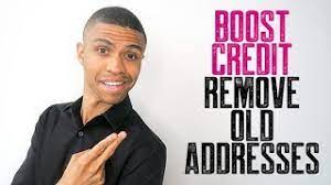 boost credit remove old addresses you
