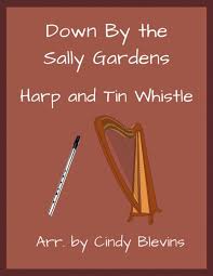 sally gardens harp and tin whistle d