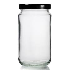 16oz glass pickle jar with twist lid