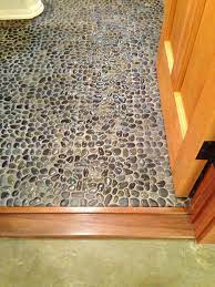 your guide to pebble floor tiles