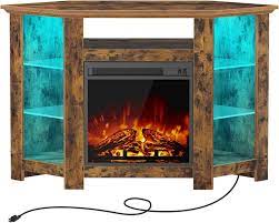 Fireplace Corner Tv Stand For 43 50