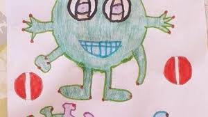 Virus disegno per bambini : Virus Un Mostro Nei Disegni Bambini La Nuova Sardegna