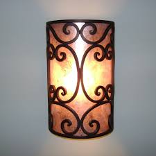 5300 2 Spanish Style Wrought Iron Wall Sconce Lamp Spanish