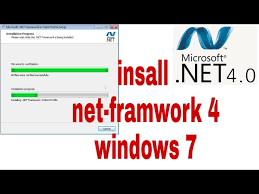 install net framework 4 on windows 7
