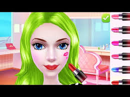 makeup makeover hair salon fun games