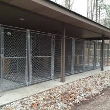 hfc dog kennel installation photos
