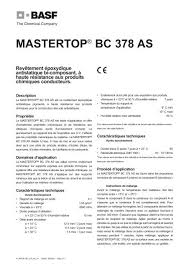 mastertop bc 378 as la gamme