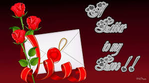 Hd Wallpaper Letter To My Love 3 Red