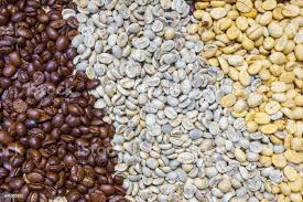 Pile Of Coffee Beans Three Kind Of Coffee Bean Dark Medium Light Roast Coffee And Barista Business Concept Stock Photo Download Image Now Istock