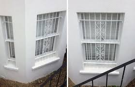 Don't have the money to completely replace a flimsy basement door? Rsg2000 Security Bars Strong Window Burglar Bars System