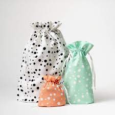reusable luxury fabric gift bags