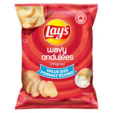 lays potato chips wavy original