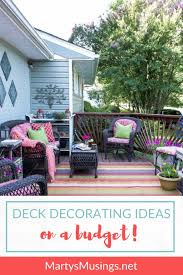 Deck Decorating Ideas On A Budget