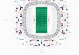 Georgia Dome Map Seating Football Seating Charts Mercedes