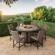 Patio Tables With Fire Pit On