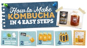 how to make kombucha at home