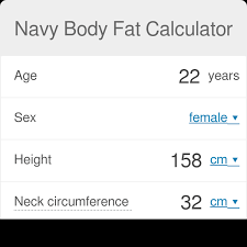 navy body fat calculator