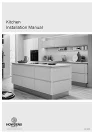 howdens 931 installation manual pdf