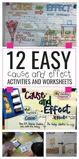 12 Easy Cause And Effect Activities And Worksheets Teach