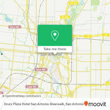 At this hotel the rooms have cable channels, ironing facilities and smoke detectors. How To Get To Drury Plaza Hotel San Antonio Riverwalk In San Antonio By Bus Moovit