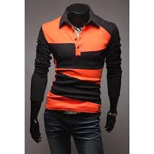 Brand Mens Long Sleeve T Shirts Pullovers New Stripe Brand Casual Tops