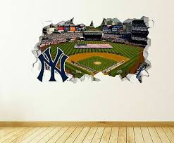 Mlb New York Yankees Custom Wall Decals