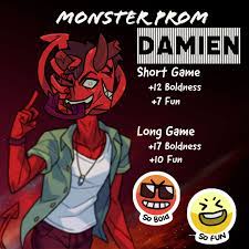 I've been working on handy visual stat guides on how to romance each Monster  Prom character! Here's my first batch : r/MonsterProm