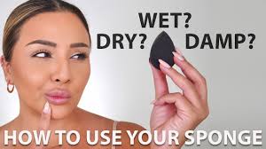 how to use a beauty blender sponge for