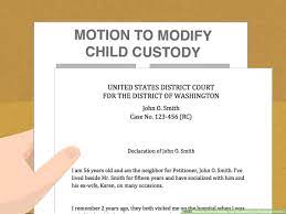 family law declaration in washington state