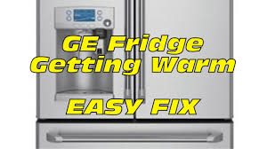 ge fridge not cooling fixed