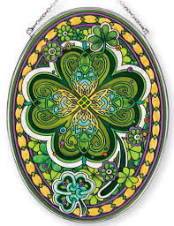 Celtic Stained Glass Sun Catcher