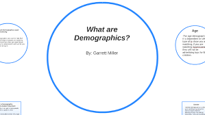 what are demographics by garrett miller