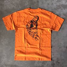 Orange S S Alstyle 1301 Tee With Black Ink 1 300 Produced