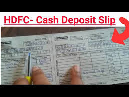 Some people get confuse about filling a bank deposit slip,so in this video we will try to remove cofusion about filling bank depsit slip about your town & country bank and trust co. Hdfc Bank Cheque Deposit Slip