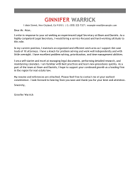 Best Law Cover Letter Examples   LiveCareer