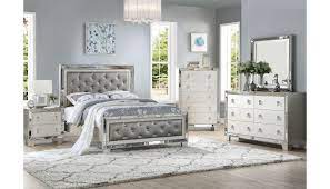 Imagine waking up to the shine of mirrored furniture right inside your bedroom. Sara Mirrored Bedroom Furniture