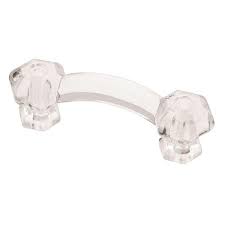 Clear Cabinet Drawer Bar Pull