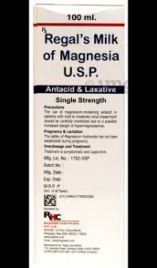 regal s milk of magnesia solution