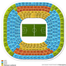 Estadio Santiago Bernabeu Seating Chart And Tickets
